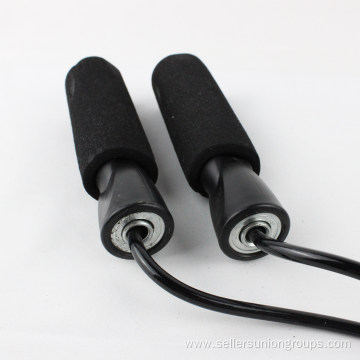 Black PVC Skip Rope